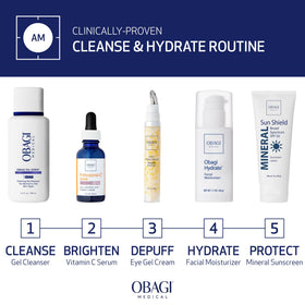 Obagi Medical cream being dispensed showing easy controlled application
