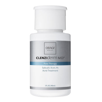 Obagi Medical front bottle view showing clear toner and label benefit