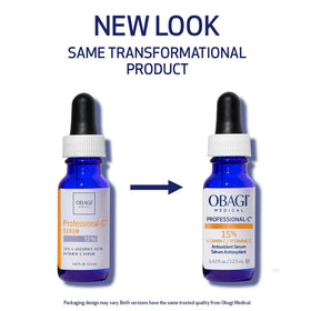 Obagi Medical serum texture on skin highlighting lightweight absorption and glow