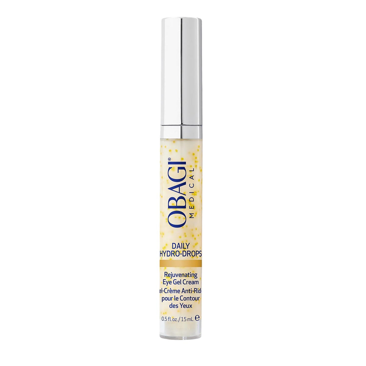 Obagi Medical front packaging showing brightening eye gel benefits