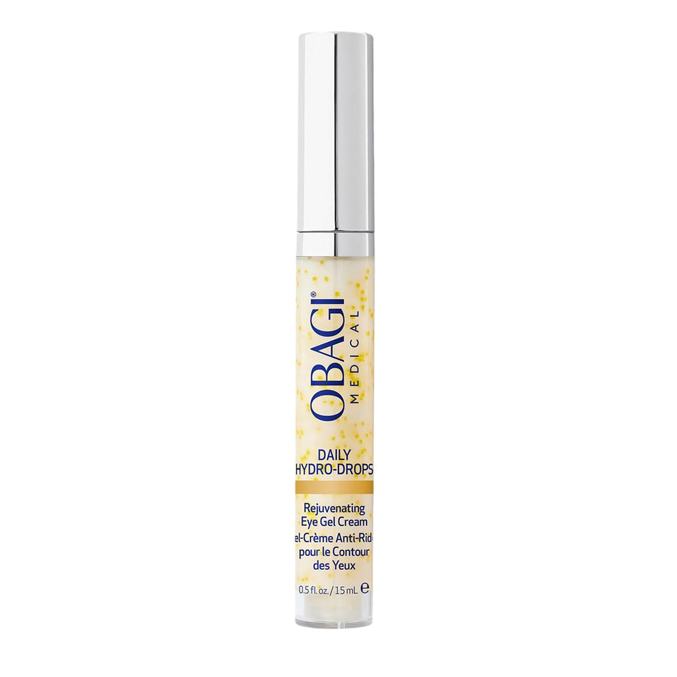 Obagi Medical front packaging showing brightening eye gel benefits