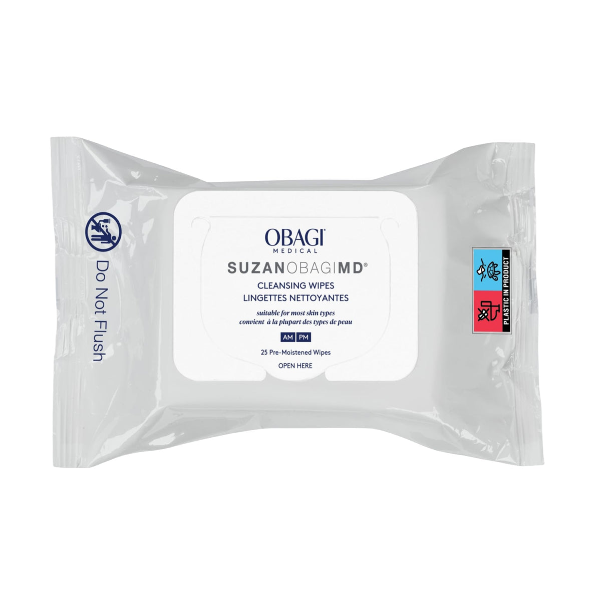 Obagi Medical front packaging showing branding and 25-count convenience