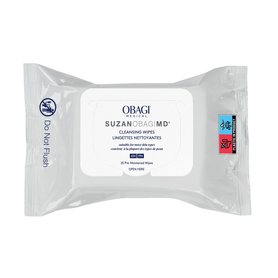 Obagi Medical front packaging showing branding and 25-count convenience