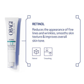 Obagi Medical consultation scene with dermatologist recommending product use