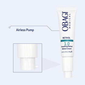 Obagi Medical label close-up emphasizing concentration and usage information