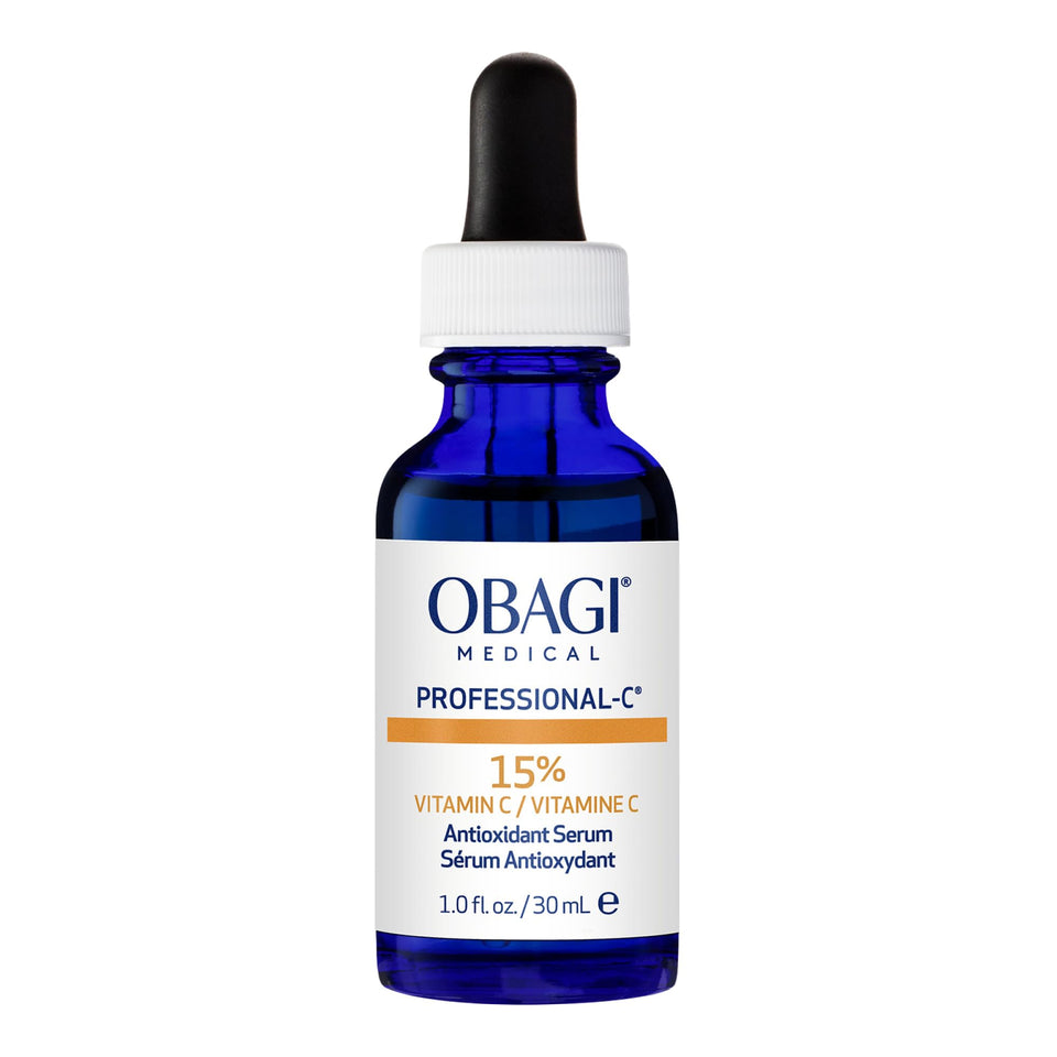 Obagi Medical front packaging showing professional vitamin C benefits
