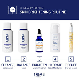Obagi Medical serum applied in morning routine to boost daytime protection