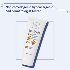 Obagi Medical dispensing product from tube to show easy application