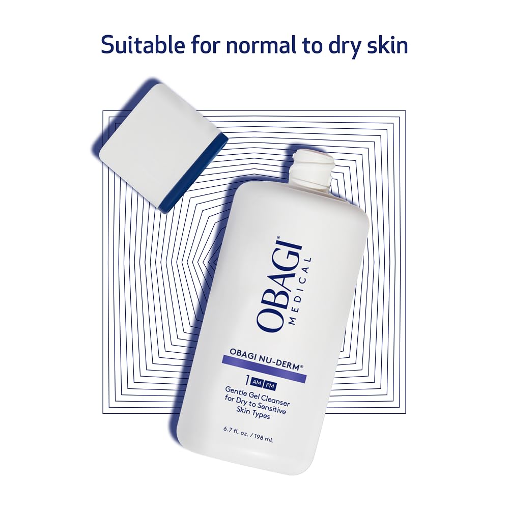 Obagi Medical full and travel sizes side-by-side showing portability and consistent cleansing performance