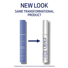 Obagi Nu-Cil applicator tip close-up demonstrating precise lashline application