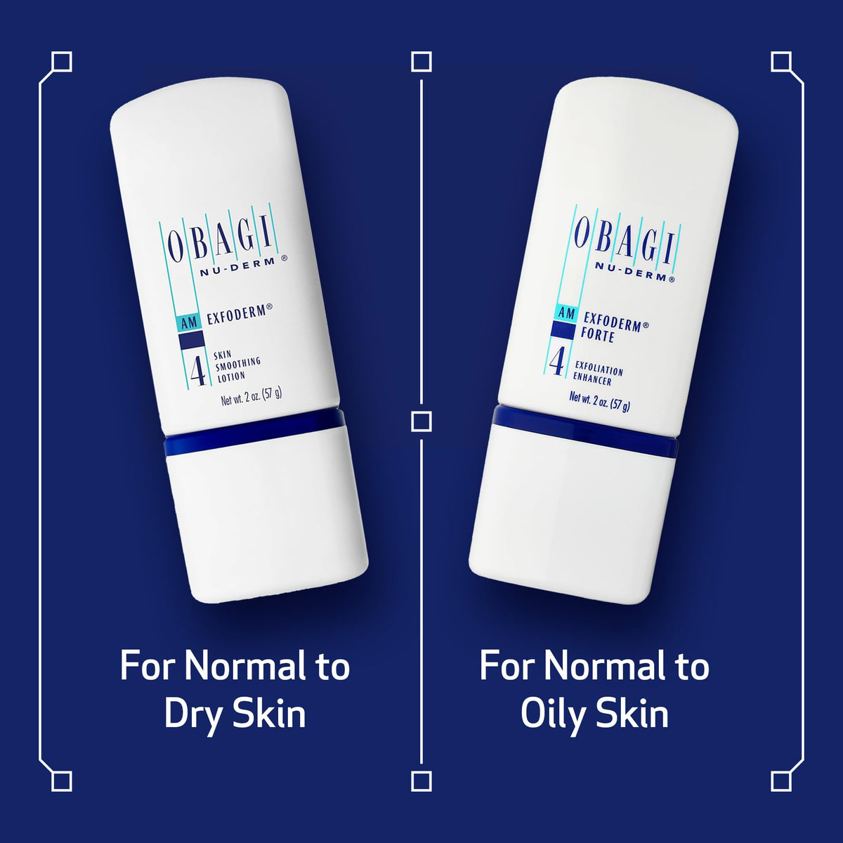 Obagi Medical bottle in hand showing 2 oz travel size convenience benefit