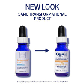 Obagi Medical dropper dispensing serum demonstrating precise controlled application