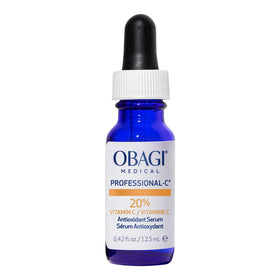 Obagi Medical front bottle view showing sleek packaging and professional-grade vitamin C benefit