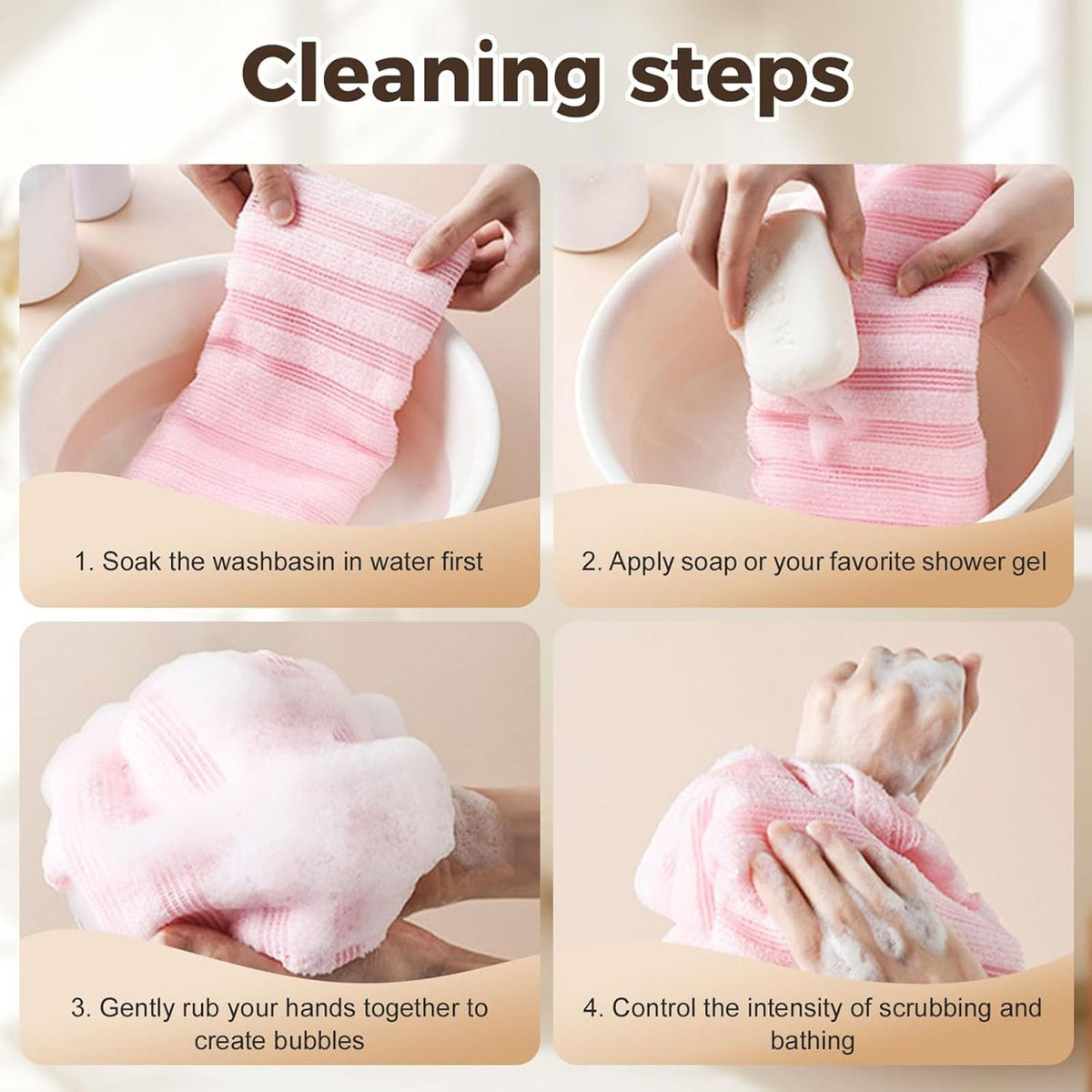 Obemary Blissal two folded towels displaying pack value and ready rotation use