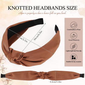 obeoby close-up of knotted headband detail highlighting wrapped fabric and comfort