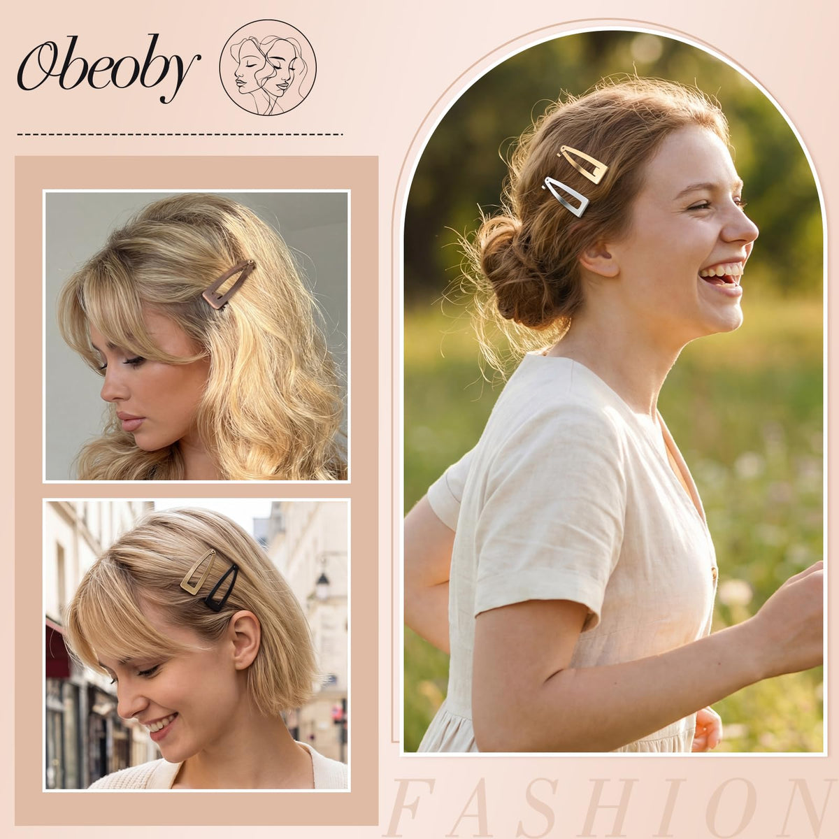 obeoby five matte shades laid flat displaying color variety for styling