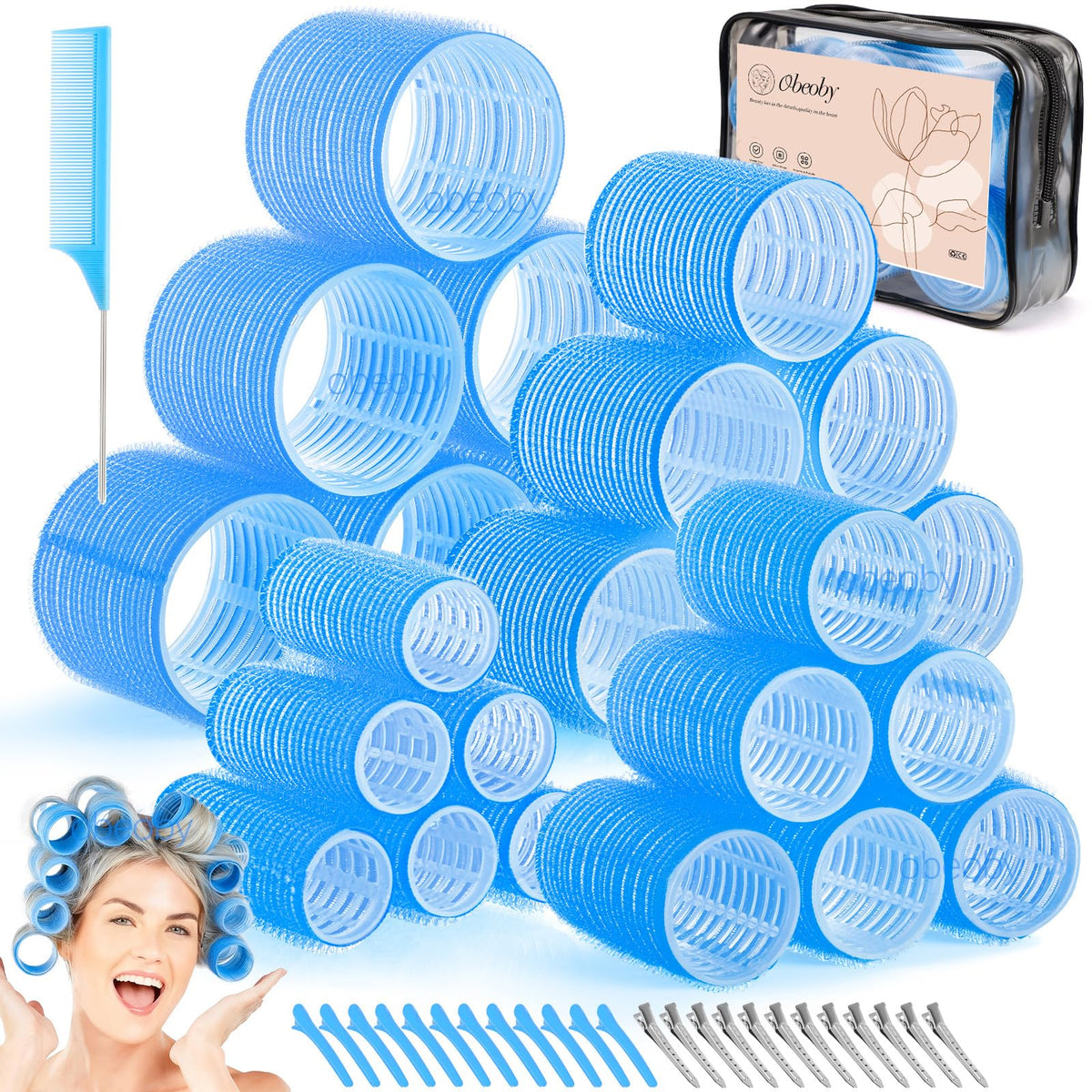 obeoby front packaging showing full set and easy identification benefit