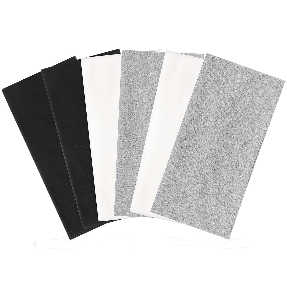 obeoby front packaging showing six wide cotton headbands, clear product benefit