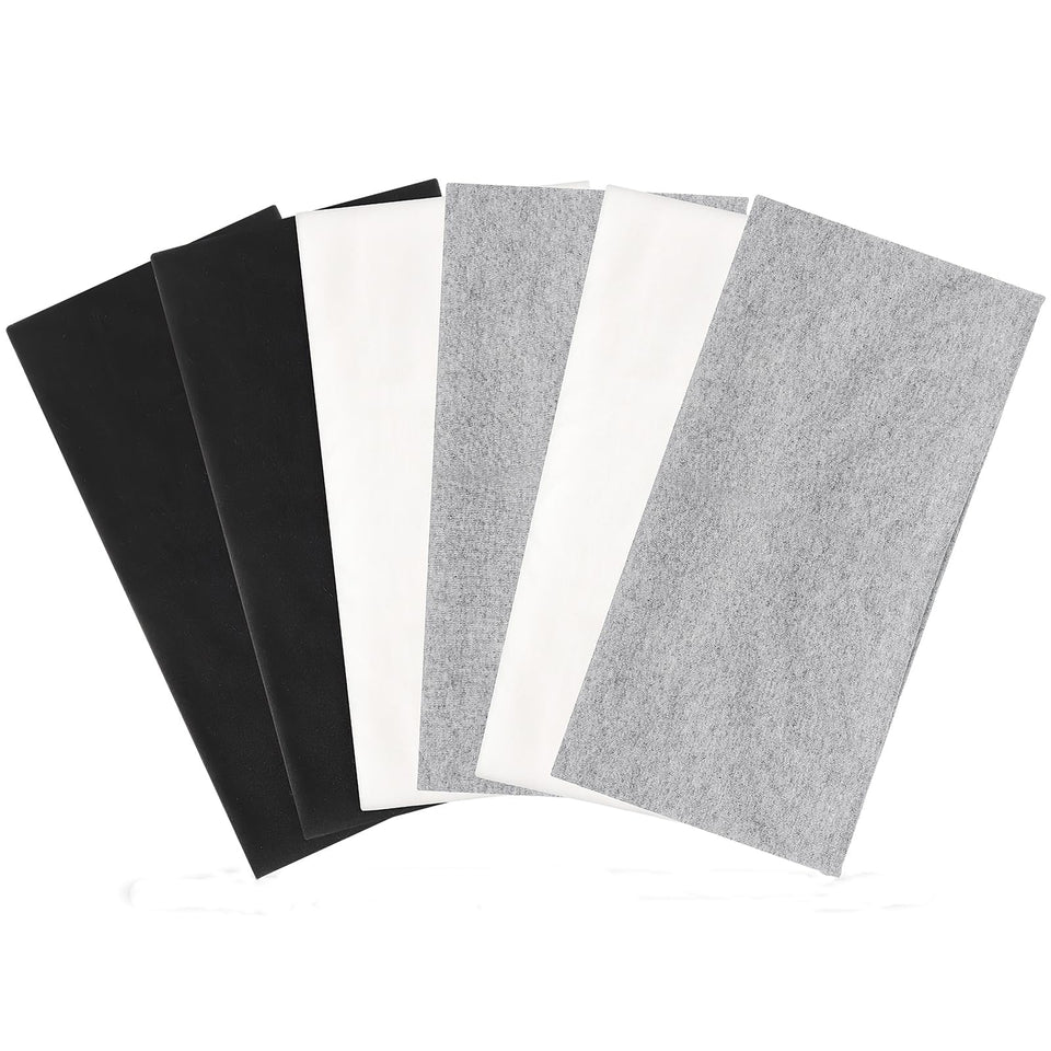 obeoby front packaging showing six wide cotton headbands, clear product benefit