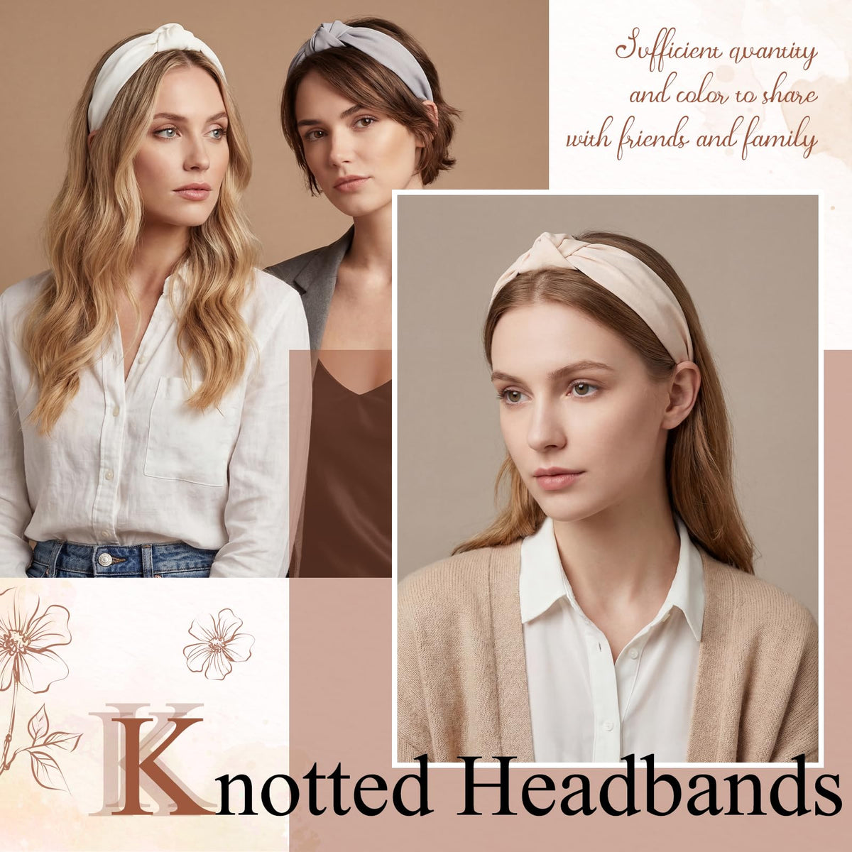 obeoby headband worn by woman outdoors demonstrating lightweight comfortable hold