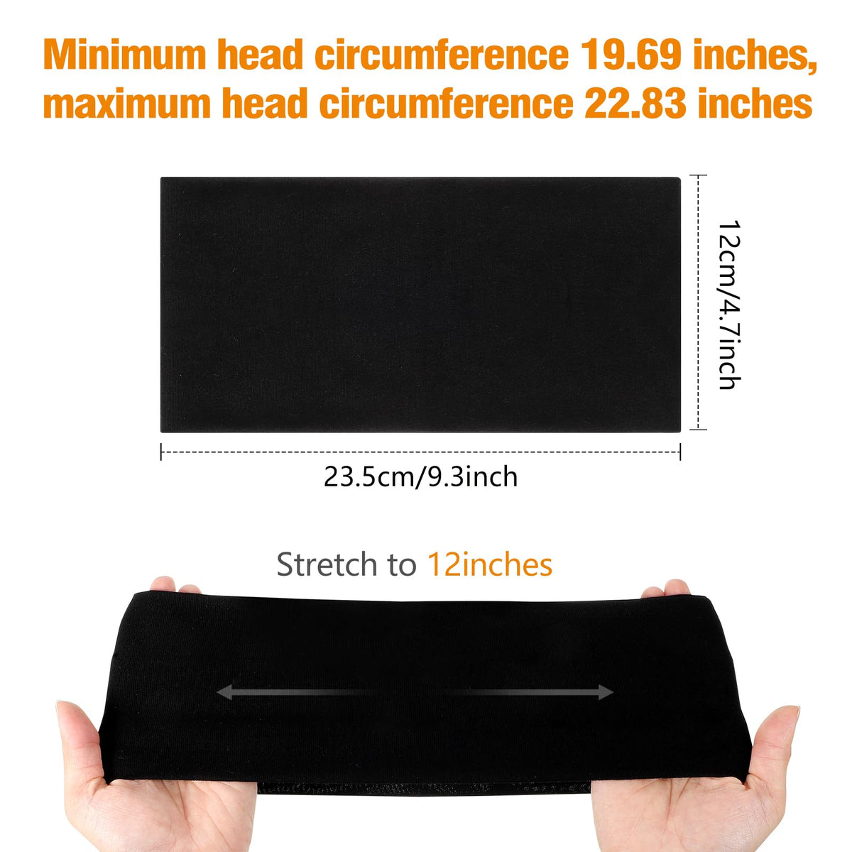 obeoby worn by yoga practitioner keeping hair back and preventing sweat