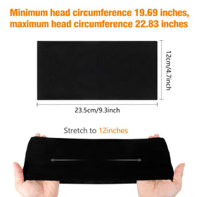 obeoby worn by yoga practitioner keeping hair back and preventing sweat