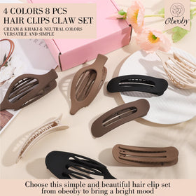 obeoby large clip securing a full updo for firm hold and easy styling