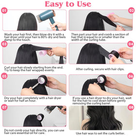 obeoby roller in hair demo creating soft curls and added volume