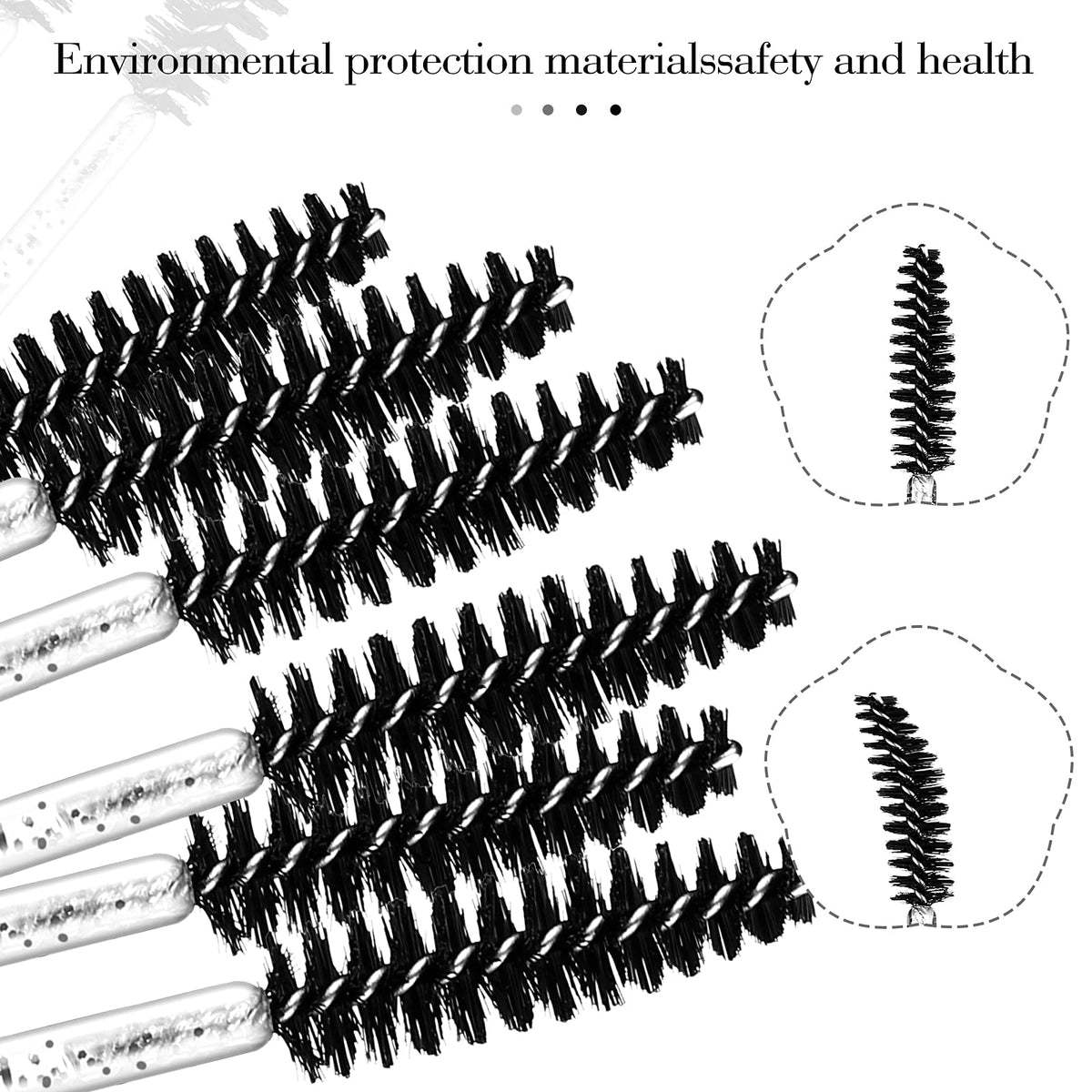 Obinhere close-up of soft fiber bristles highlighting gentle, precise separation