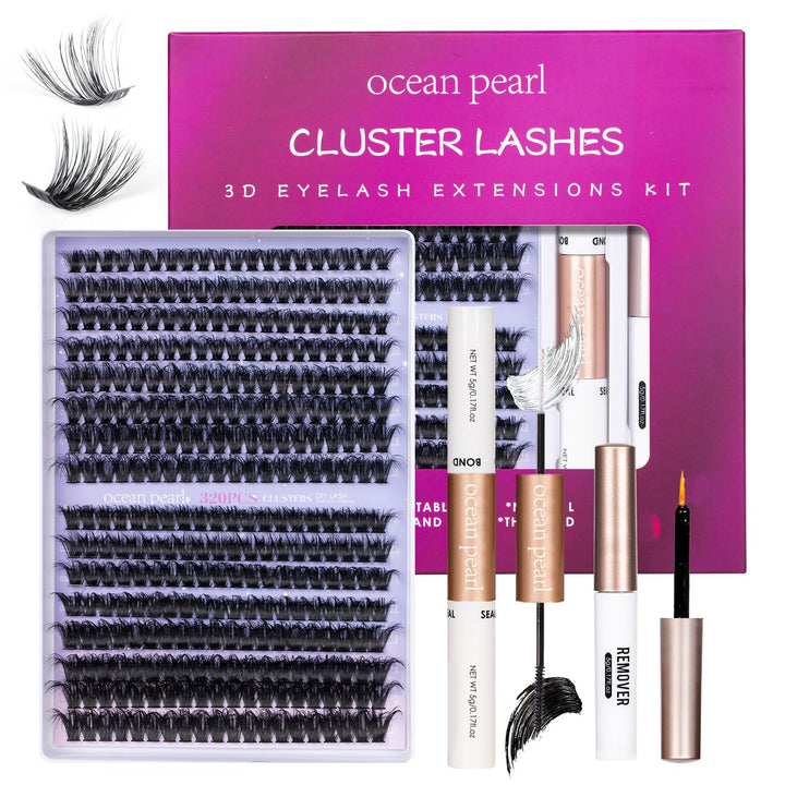 Ocean Pearl front packaging showing kit contents and easy DIY benefit