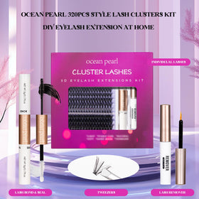 Ocean Pearl lifestyle shot of lashes in makeup setting for polished finish