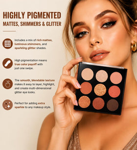 Océane arm swatches displaying shade range and true color payoff