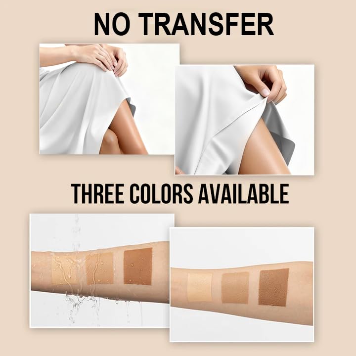 O'CHEAL before and after legs showing concealed veins and scars