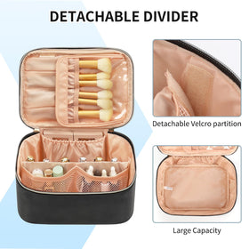 OCHEAL close-up of brush compartment protecting bristles and keeping tools clean