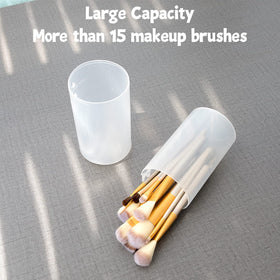 OCHEAL holder fully expanded demonstrating adjustable height for long brushes