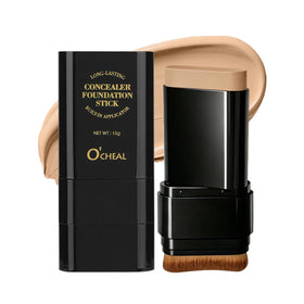 O'CHEAL front packaging showing the contour stick for easy travel and coverage