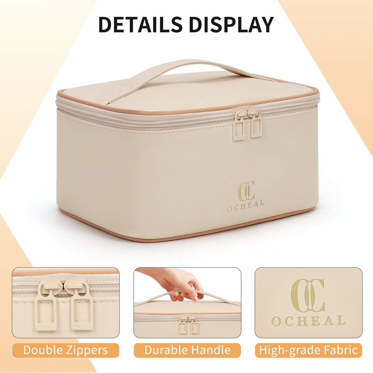 OCHEAL nylon lining easy-clean surface preventing spills and stains