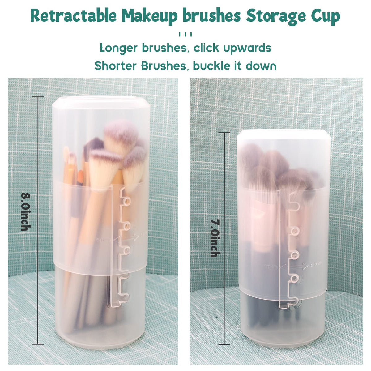OCHEAL separated into two cups illustrating dual-use versatility for organization