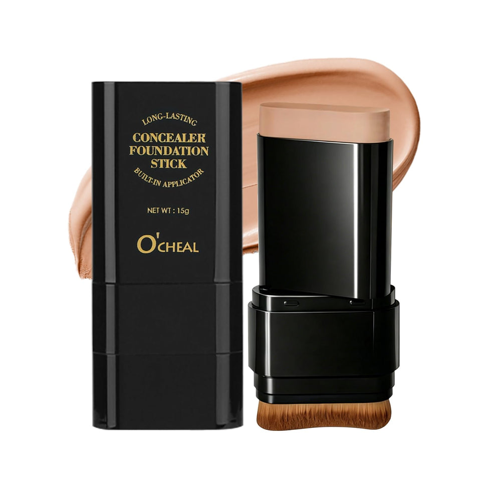 O'CHEAL stick front packaging showing shade 04 WHEAT and product benefits