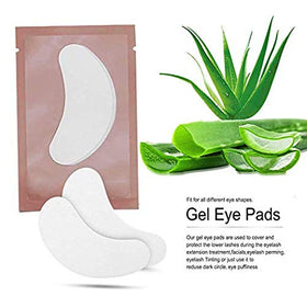 Ocim eye pad in hand demonstrating size and easy single-pair handling for technicians