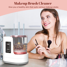 OctHope dryer tower with brushes drying upright to preserve shape and speed drying