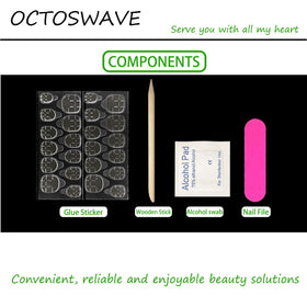octoswave side view of long almond shape demonstrating elegant silhouette