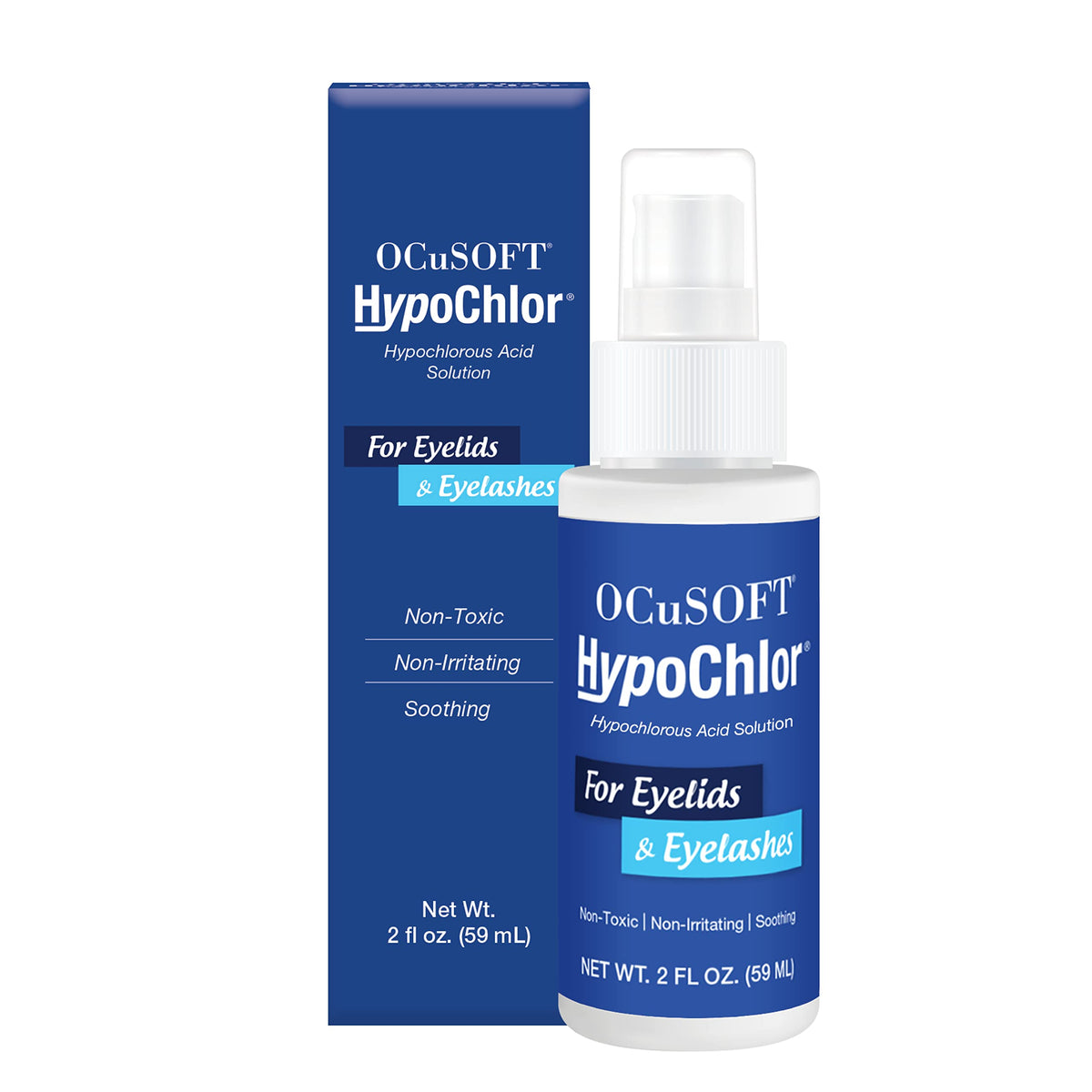 OCuSOFT front bottle view showing label and benefits