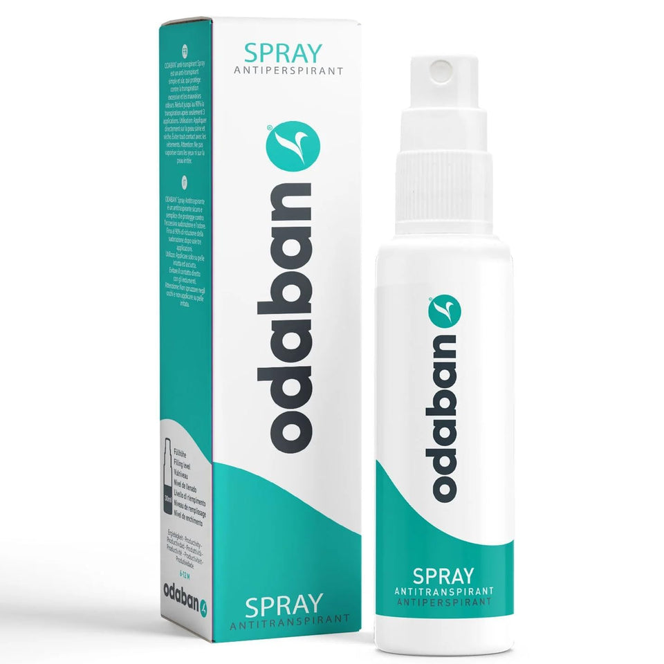 ODABAN ANTIPERPSPIRANT front packaging showing bottle and label for clear identification and trust
