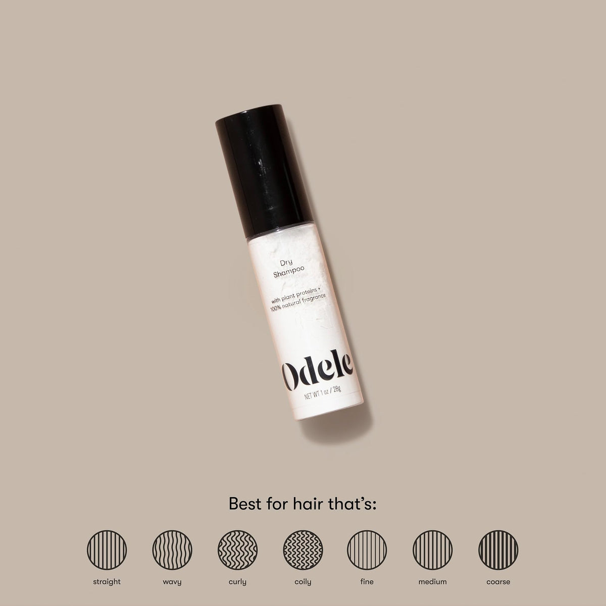 Odele application at roots demo showing quick oil absorption and lift