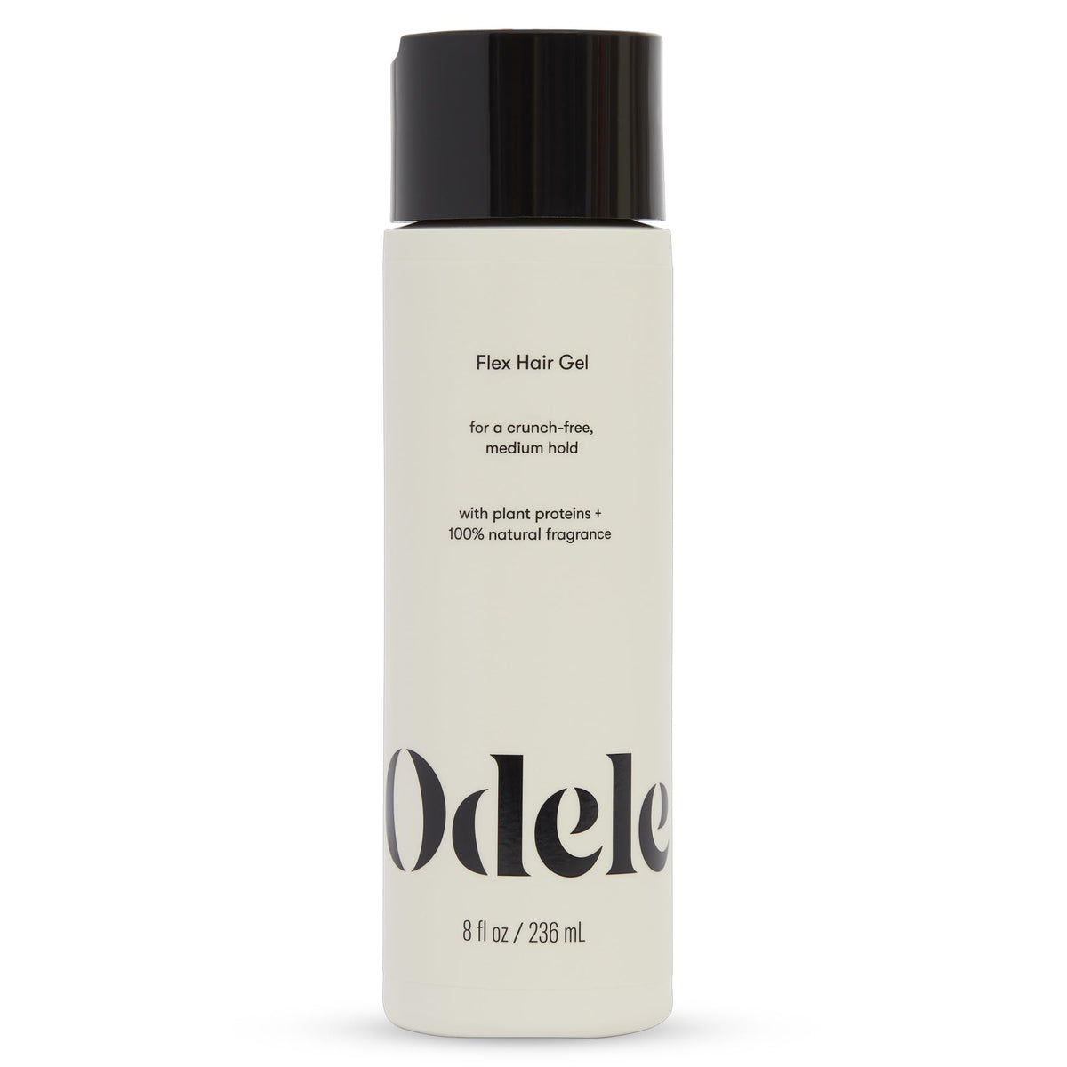 Odele front packaging shows clean label and flexible hold benefits