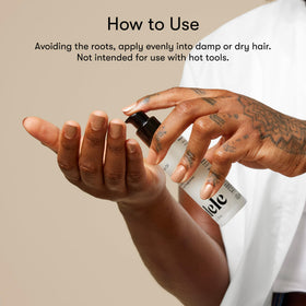 Odele applied to beard to show softer, more manageable facial hair