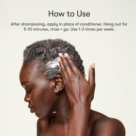 Odele before and after hair strand comparison showing smoother results