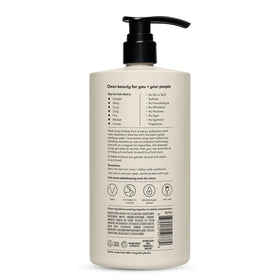 Odele shampoo bathroom lifestyle setting showing product in everyday routine