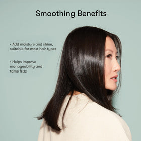 Odele shampoo pouring into hand showing easy application and hydration benefits